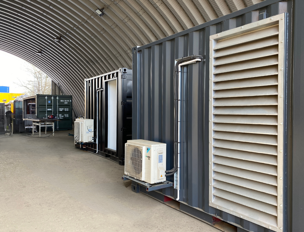 Battery Energy Storage System (BESS) shipping container 